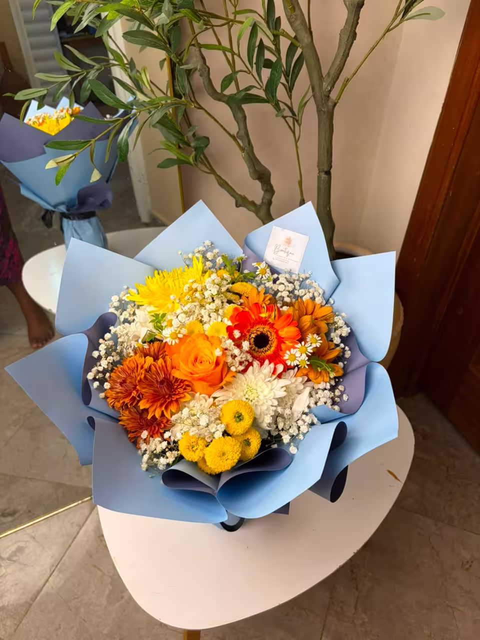 Medium mixed — detail 2 — flowers delivered in Accra