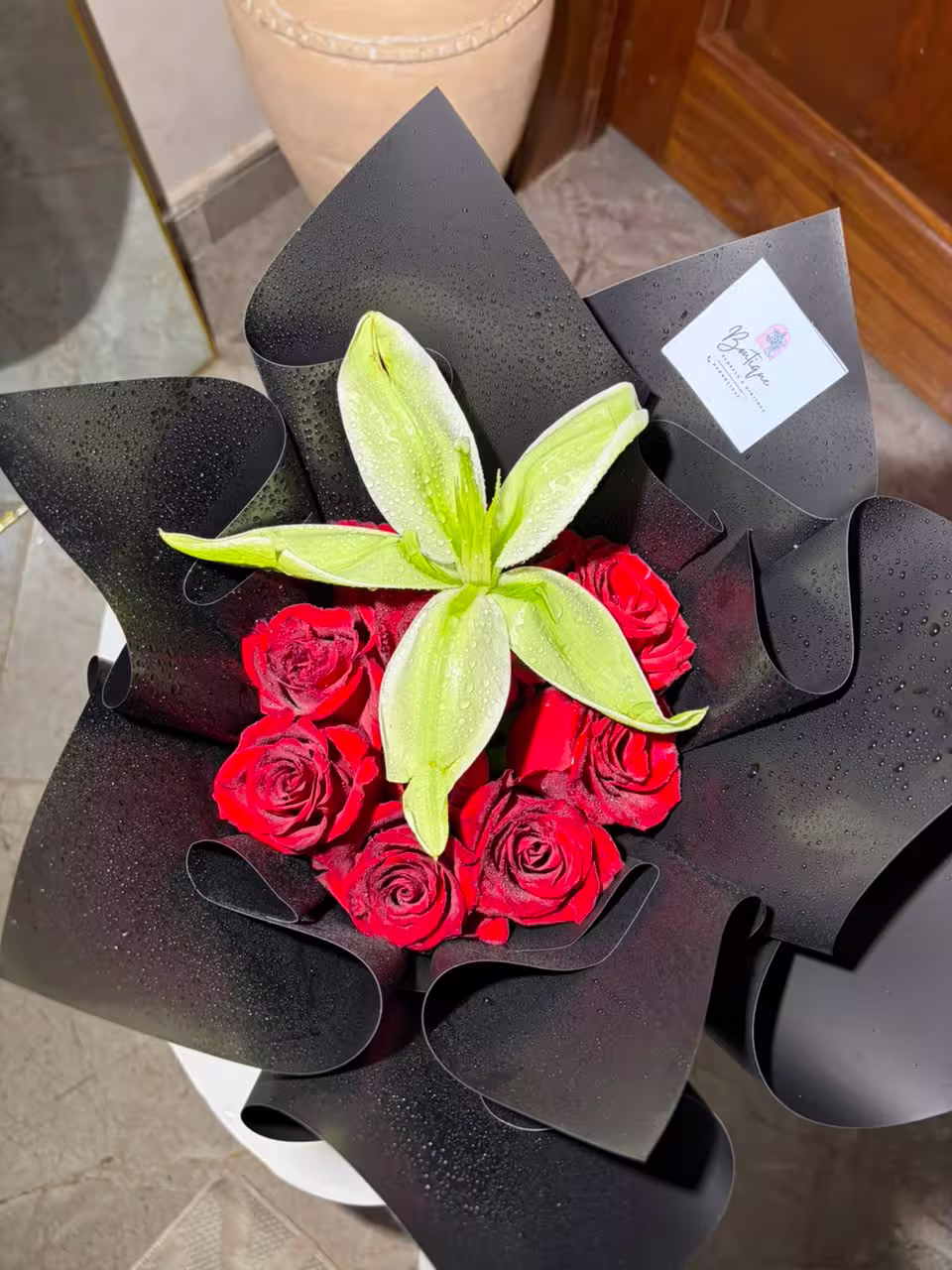 10 Stems Red Roses — flowers delivered in Accra