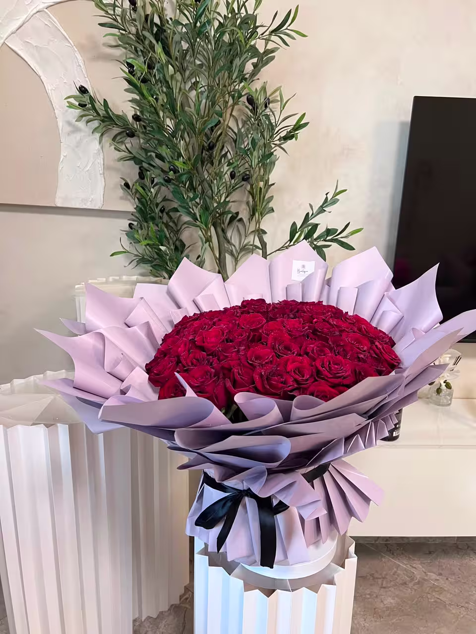 50 Stems — detail 1 — flowers delivered in Accra